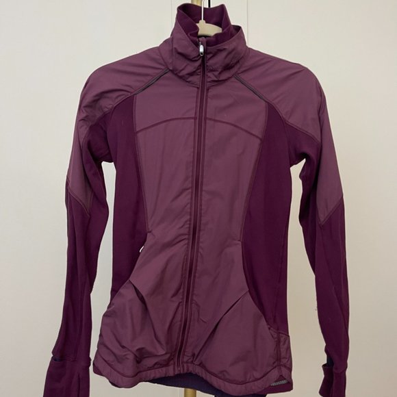 Lululemon Can't Stop Jacket, Plum, Size 2/4 - Picture 5 of 9